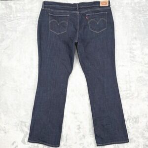 Levi's Classic Bootcut Jeans‎ Womens 24W (Fits 43x31.5) Dark Wash Stretch Denim